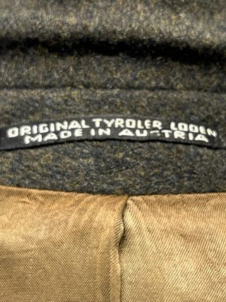 Cappotto uomo verde