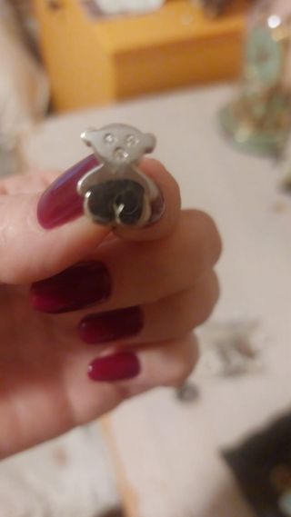 Pendientes Oso Tous Plata