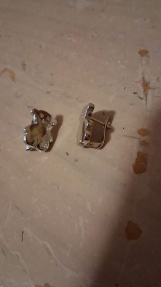 Pendientes Oso Tous Plata