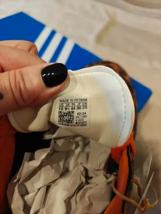 Zapatillas Adidas Animal Print Naranja