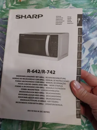 Microondas Grill Sharp