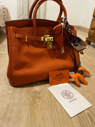 Borsa Hermès Arancione