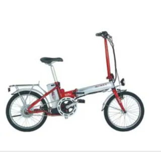 Bicicleta Monty Plegable Roja