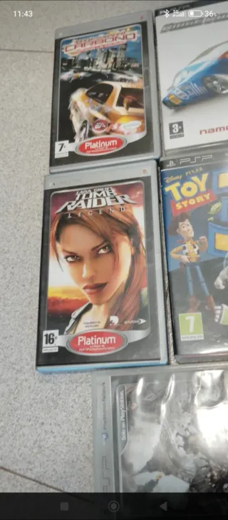 Lote 6 Giochi PSP: Resistance, NFS, Tomb Raider, R