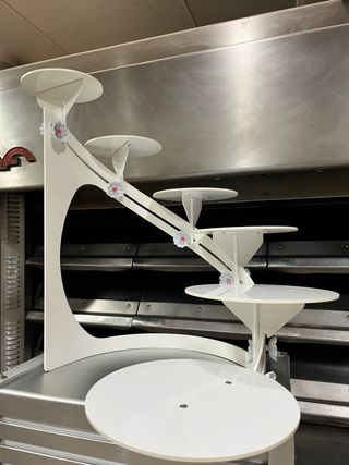 Expositor tartas y postre muy robusto