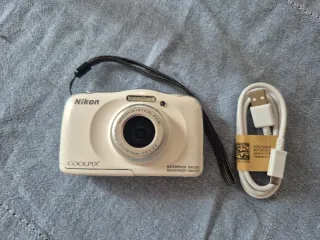 Nikon Coolpix W100 13mp Fotocamera Digitale Bianca