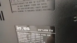 Tv 39"hd 3hdmi ascao