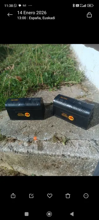 2 Trampas Rat Killer Electrónicas