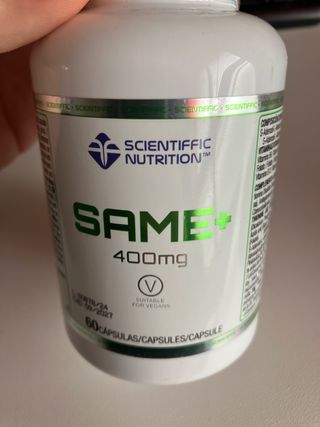 SAME+ 400mg 60 Cápsulas Veganas