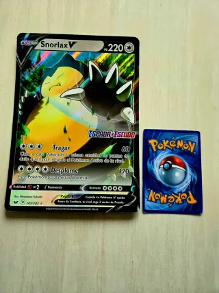 Carta Pokémon Snorlax V Gigante