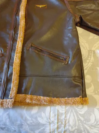 Cazadora Aviador Marrón