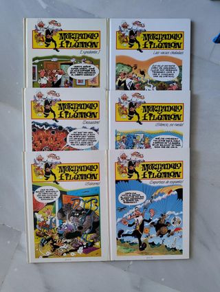 MORTADELO Y FILEMON TAPA DURA PACK 6
