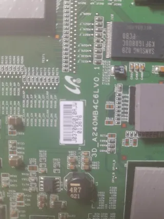 Placa electrónica t con A240MB4C6LV0.1