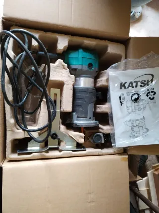 Fresadora de madera Katsu y fresa CTM tools