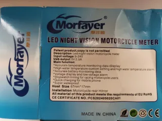 Cronómetro Morfayer Universal 5 en 1 Negro