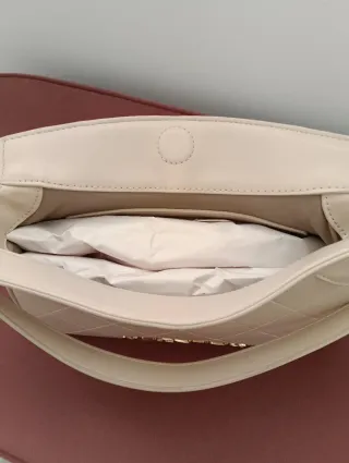 Bolso Valentino Beige Dorado