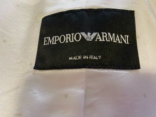 Blazer bianco doppiopetto