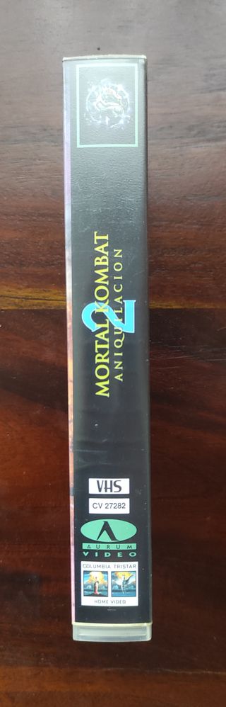VHS Mortal Kombat 2 Aniquilación