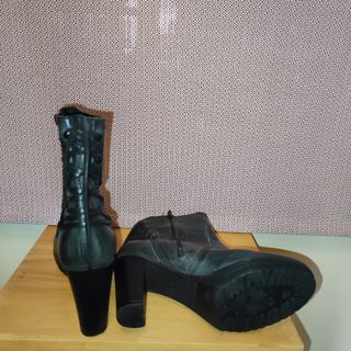 Botines Vogue Piel Tacón Talla 38