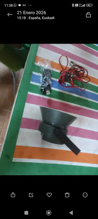 Reclamo electrónico codorniz modelo 30 T/M