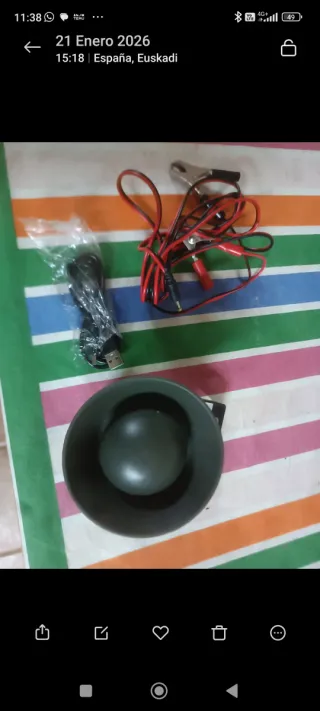 Reclamo electrónico codorniz modelo 30 T/M