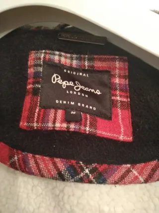 Abrigo Pepe Jeans Negro Talla M