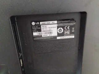 Televisión LED LG 28 Negra