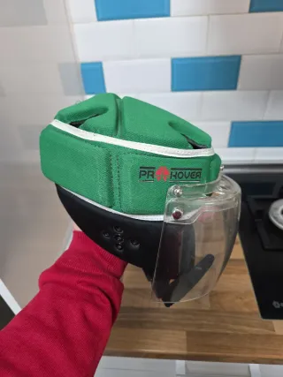 Casco prokover hockey patines con pantalla