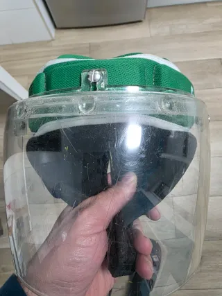 Casco prokover hockey patines con pantalla