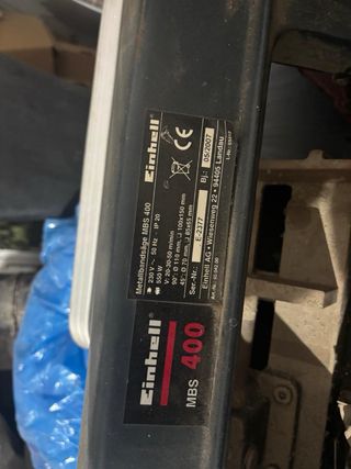 Sierra de cinta Einhell MBS 400
