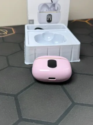 Cuffie wireless rosa