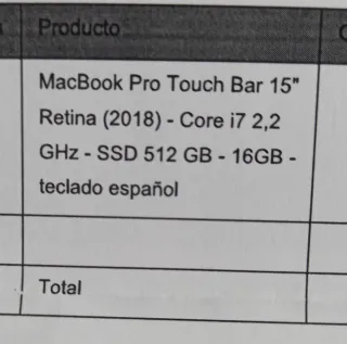 MacBook Pro Apple Gris/Plata
