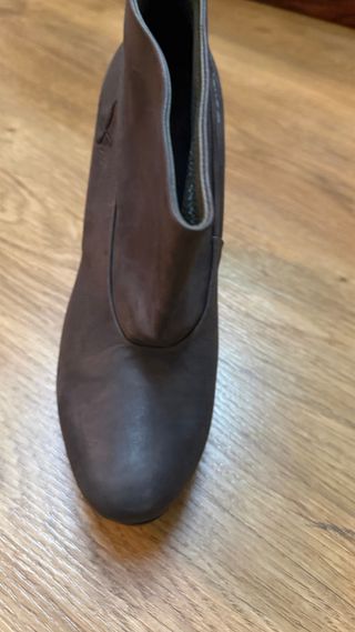 Tacones de tacón grueso, 7 sm