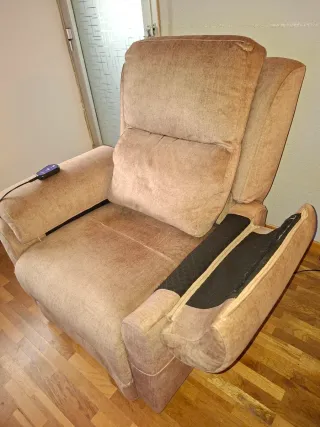 Sillón relax eléctrico 2 motores