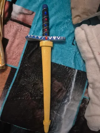 Disfraz de Príncipe Azul con Cinturón Dorado