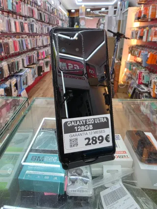 Samsung Galaxy S20 Ultra 128GB Negro