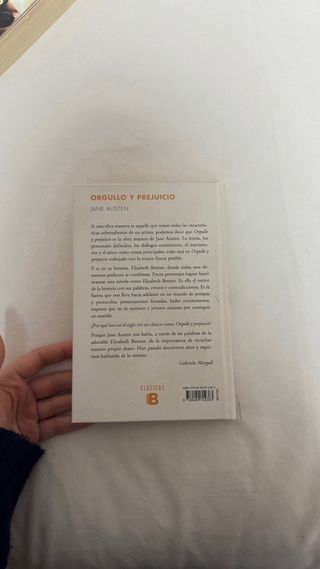 Libro Orgullo y Prejuicio