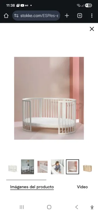 Cuna Stokke Sleepi + Kit Junior + 2 colchones