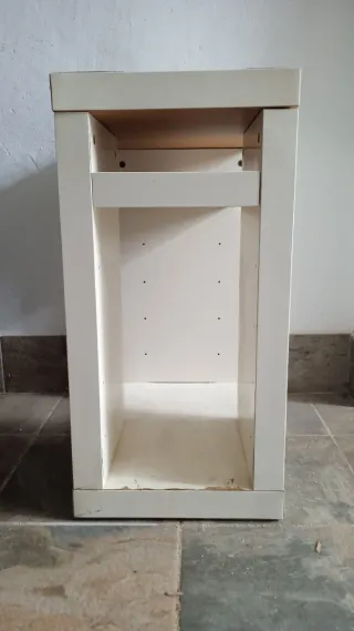 Mueble torre PC blanco