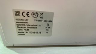 Máquina de coser Bernette Fun Style