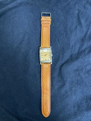 Reloj Emporio Armani Cuero Marrón Plata