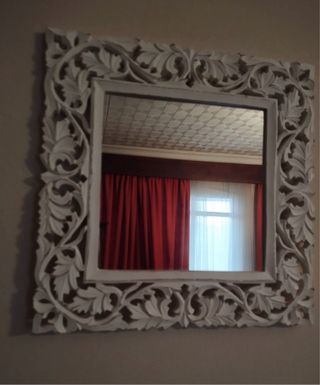 Espejo Zara Home Blanco