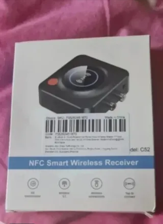 Receptor Audio Bluetooth 5.1 con NFC C52