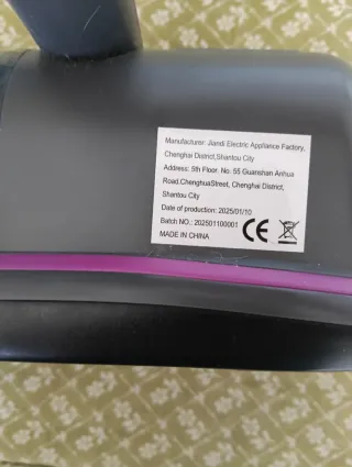 Aspirador de cama y sofá