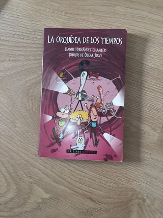 Libro la orquidea de los tiempos