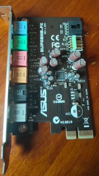 Scheda audio ASUS SUPREME - FX REV.1.04G