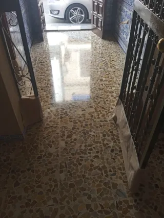 Servicio de pulido y abrillantado de suelos