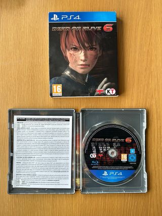 Dead or Alive 6 PS4 con Steelbook