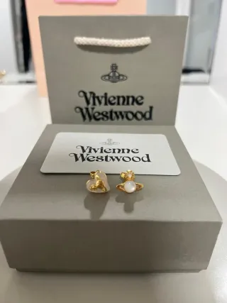 Pendientes Vivienne Westwood Corazón tomasina