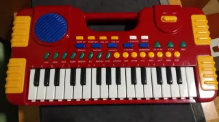 Teclado musical infantil